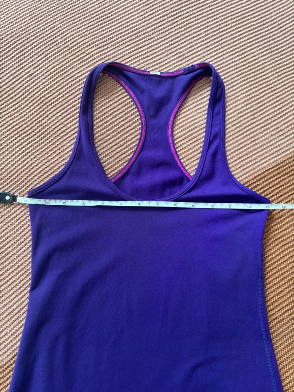 Lululemon Purple Racerback Athletic Tank Top Women's Size 4 - Picture 6 of 6
